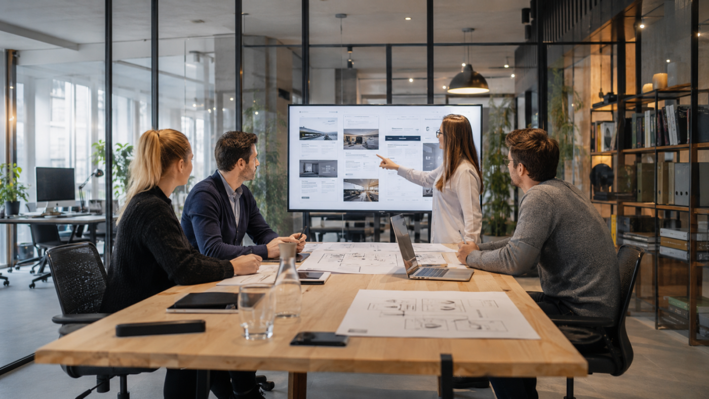 Individuelle Websites mit klarer Gestaltung